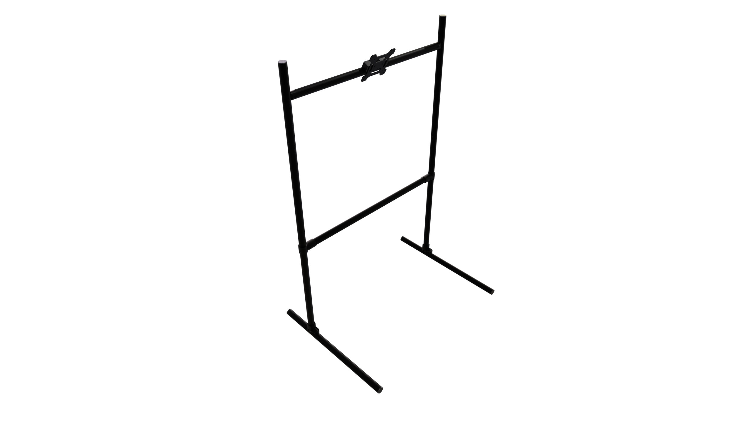 AÇILI EKRAN BORU RENDER - SİYAH_Kamera_SOLIDWORKS Görünüm Penceresi